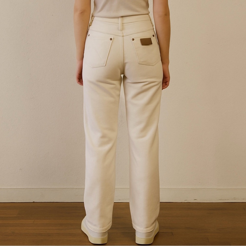 Wrangler 936 Slim Fit Cowboy Cut Jeans White 33x30 RN 130273 Vintage